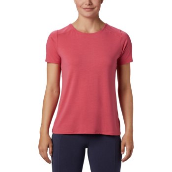 Columbia T-Shirt Dames, Essential Elements Short Sleeve Roze, 34PCZVHLY